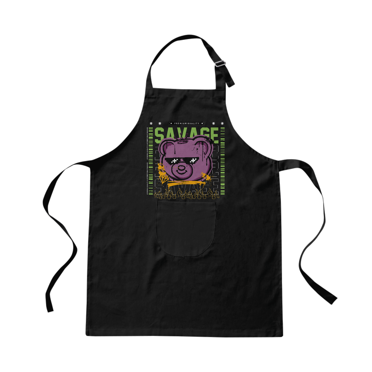 Nome do produto: Avental Urso Savage