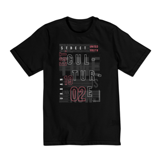 Nome do produto Camiseta Infantil 10 a 14 anos / Street Culture