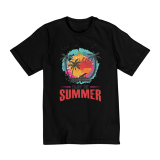 Nome do produto Camiseta Infantil 2 a 8 anos / Enjoy The Summer