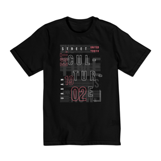 Nome do produto Camiseta Infantil 2 a 8 anos / Street Culture
