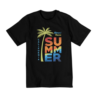 Nome do produto Camiseta Infantil 2 a 8 anos / Summer