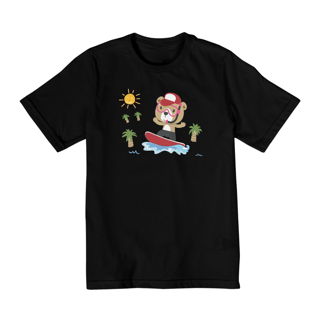 Nome do produto Camiseta Infantil 2 a 8 anos / Urso Surf