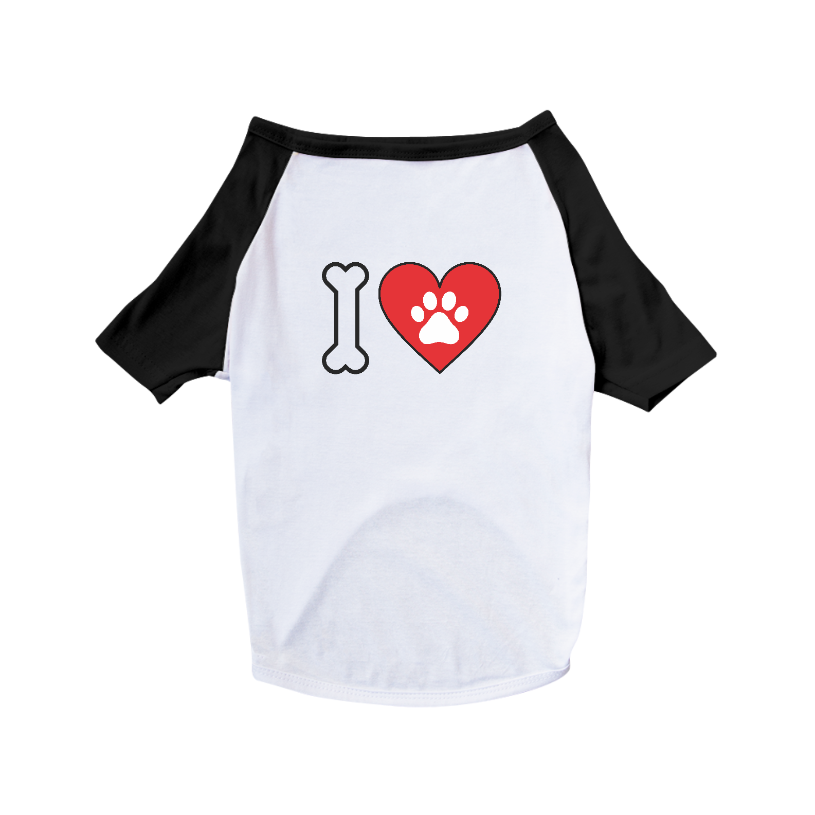 Camiseta Pet Cães / Coração