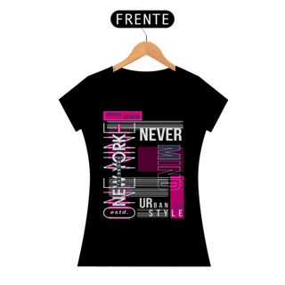 Nome do produto Camiseta Feminina New York Never Mind