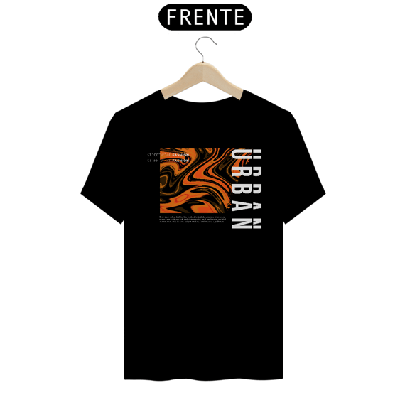 Camiseta Urban Street Efeito Laranja