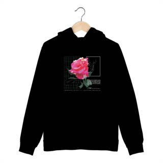 Nome do produto Moletom Canguru Rosa Geométrica