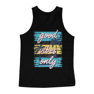 Nome do produto Regata / Good Vibes Only