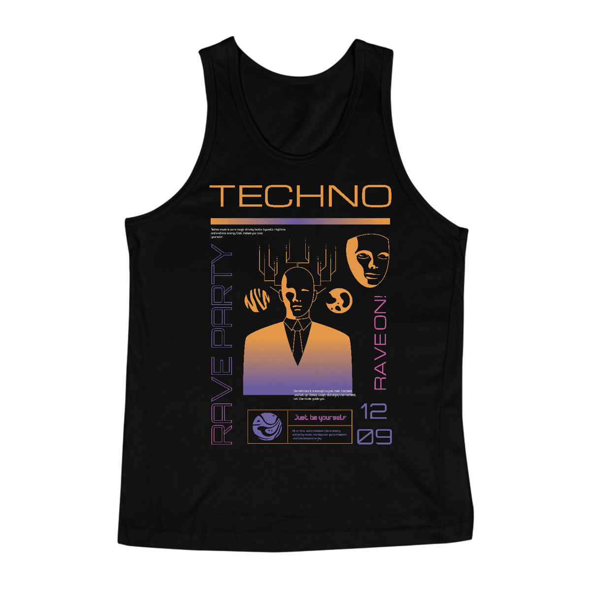 Nome do produto: Regata / Techno Rave