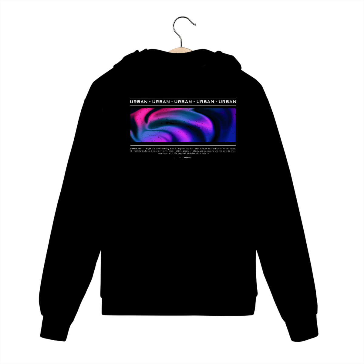 Nome do produto: Moletom com Zíper Urban Spectrum II