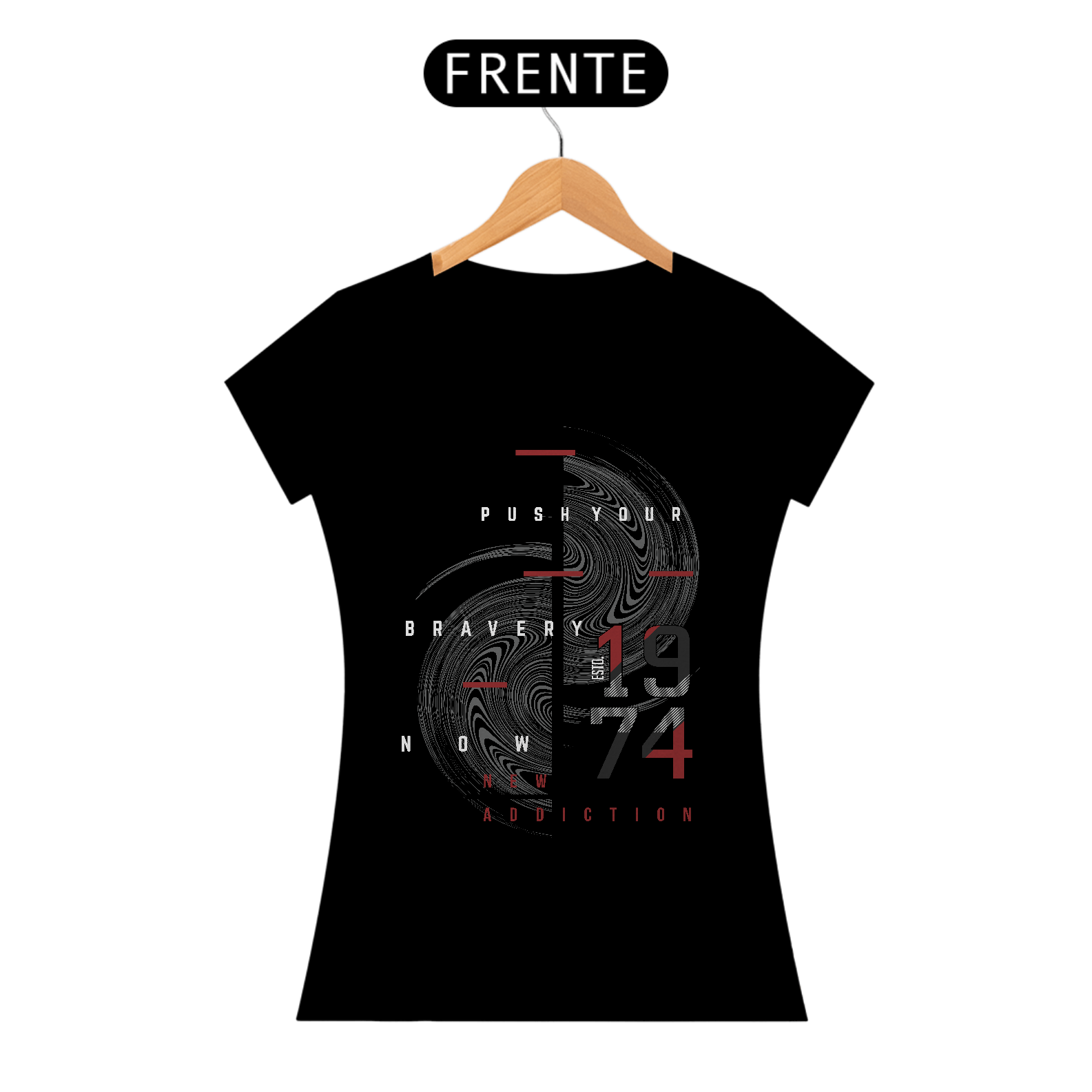 Camiseta Feminina Bravery 1974 II