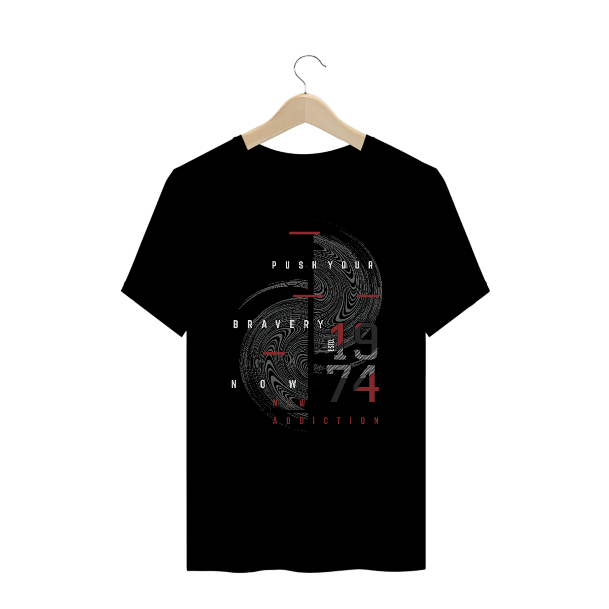 Nome do produto: Camiseta Plus Size Bravery 1974 II