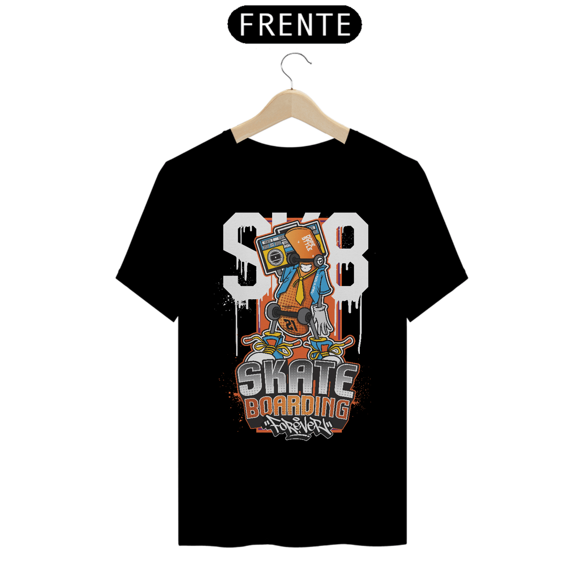 Nome do produto: Camiseta Skate