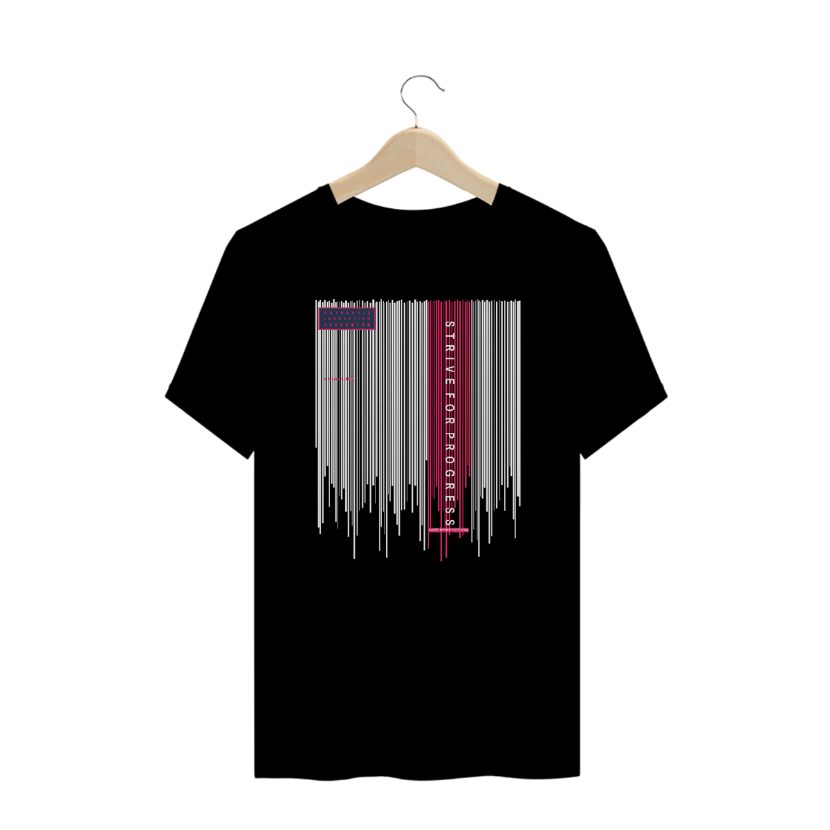 Nome do produto: Camiseta Plus Size Strive For Progress