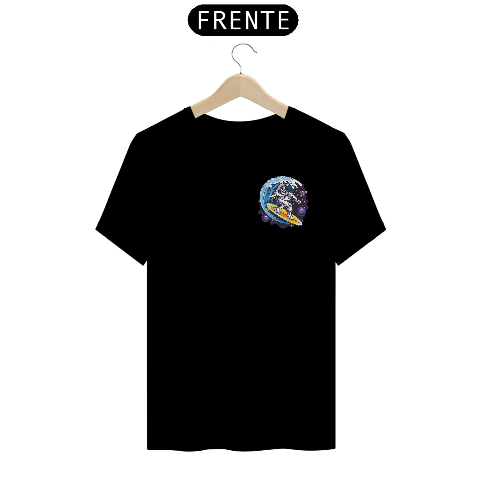 Camiseta Surf no Espaço 