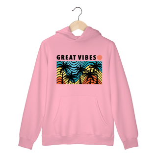 Nome do produto Moletom Canguru Great Vibes II