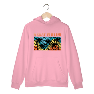 Nome do produto Moletom Canguru Great Vibes III