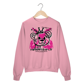 Nome do produto Moletom Blusão Never Give Up II