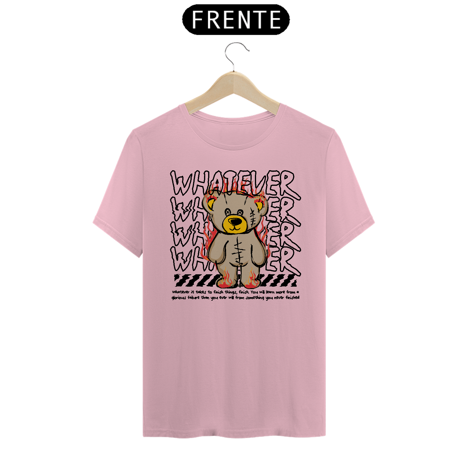 Camiseta Pima / Urso Whatever