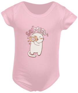 Nome do produto Body Infantil / Gato Meow