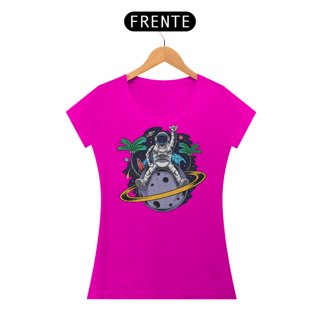 Nome do produto Camiseta Feminina Astronauta Verão