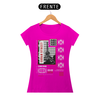 Nome do produto Camiseta Feminina Urban Street Paris