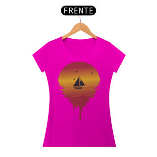 Nome do produto Camiseta Feminina Pôr do Sol