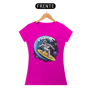 Nome do produto Camiseta Feminina Surf no Espaço