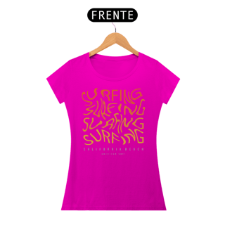 Nome do produto Camiseta Feminina Surfing California Beach