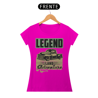 Nome do produto Camiseta Feminina Legend