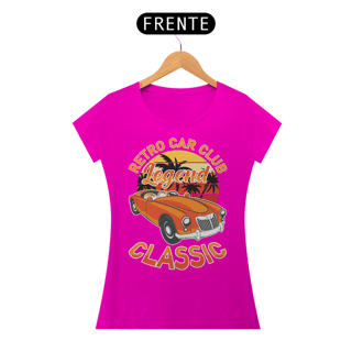 Nome do produto Camiseta Feminina Retro Car Legend