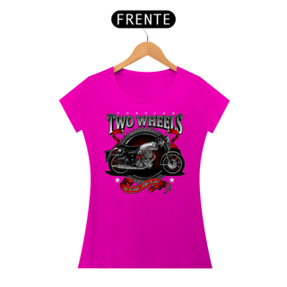 Nome do produto Camiseta Feminina Two Wheels