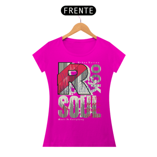 Nome do produto Camiseta Feminina Rock Soul
