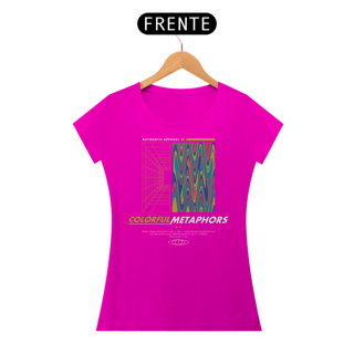 Nome do produto Camiseta Feminina Colorful Metaphors
