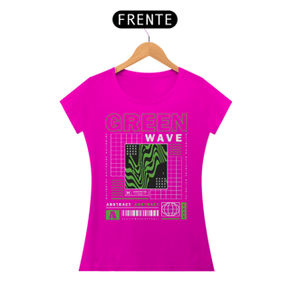 Nome do produto Camiseta Feminina Green Wave