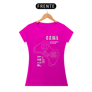 Nome do produto Camiseta Feminina Game Play