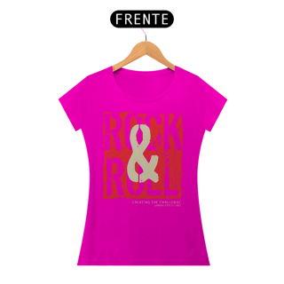 Nome do produto Camiseta Feminina Rock & Roll
