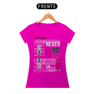 Nome do produto Camiseta Feminina New York Never Mind