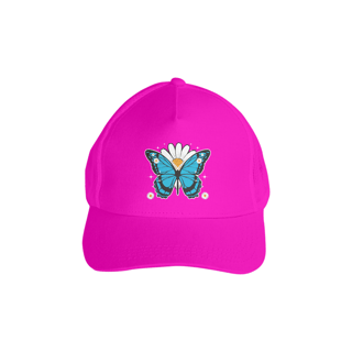 Nome do produto Boné com Tela Borboleta Flor