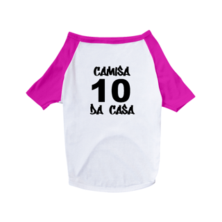 Nome do produto Camiseta Pet Cães / Camisa 10