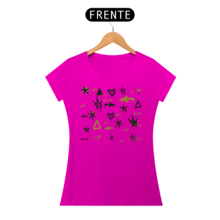 Nome do produto Camiseta Feminina Graffiti II