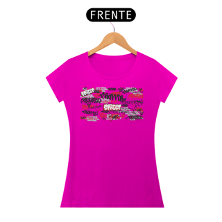 Nome do produto Camiseta Feminina Graffiti IV