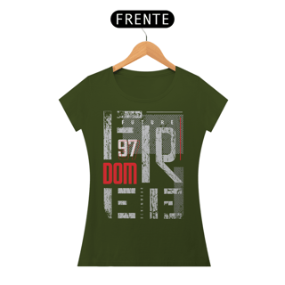 Nome do produto Camiseta Feminina Future Freedom