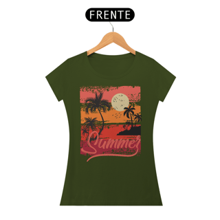 Nome do produto Camiseta Feminina Summer (Verão)