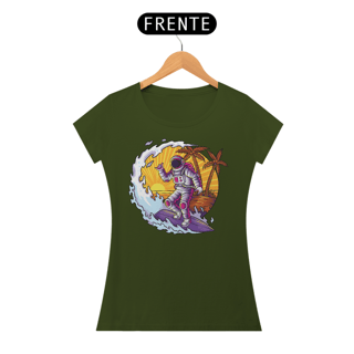 Nome do produto Camiseta Feminina Surf Astronauta