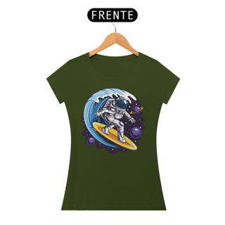 Nome do produto Camiseta Feminina Surf no Espaço