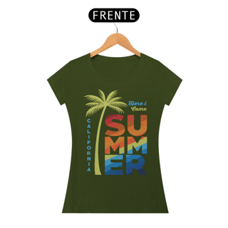 Nome do produto Camiseta Feminina Here I Come Summer