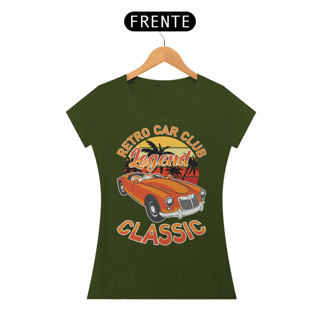 Nome do produto Camiseta Feminina Retro Car Legend