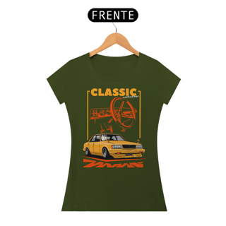 Nome do produto Camiseta Feminina Classic Carro