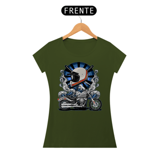 Nome do produto Camiseta Feminina Moto Onda