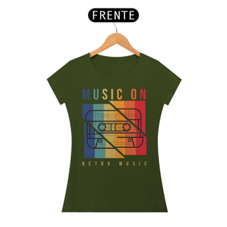 Nome do produto Camiseta Music On